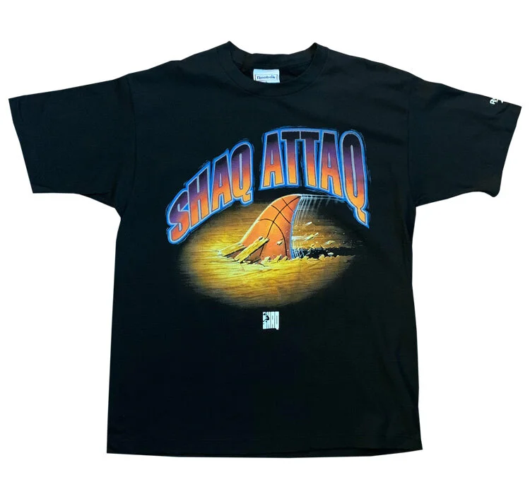 Vintage Reebok Shaq Attaq T Shirt (Size L) NWOT — RootsBK